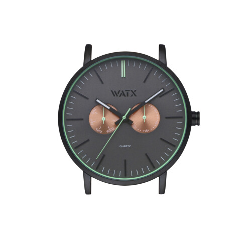 WATXANDCO WXCA2723 rannekello. LAATIKKO, harmaa. Unisex.