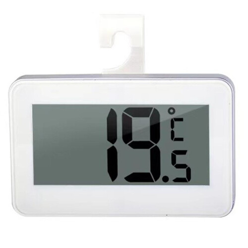 2 Pcs Fridge Thermometer, LCD Display Fridge Temperature Refrigerator Freezer Thermometer 2