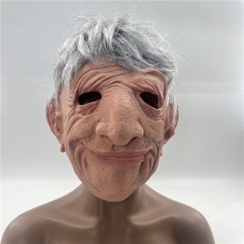 Le masque en latex de grand-père