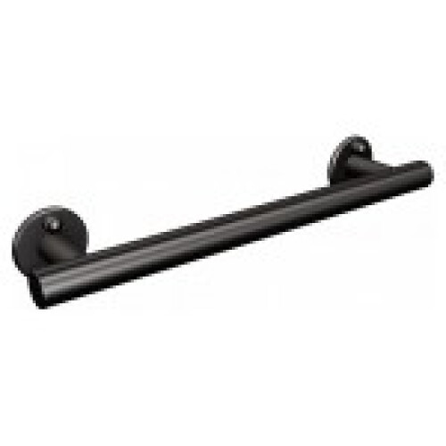 Lige bruserholder 37 cm sort