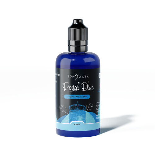 Kongeblå flydende lysfarve 100 ml