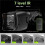 16X Zoom 2000mAh Rechargeable Battery Night Vision Monocular with Wrist Strap Handheld 3