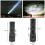 Outdoor Portable Strong Light Led Flashlight Emergency Waterproof Flashlight Zoom Long-Range Flashlight 9