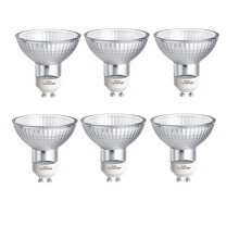 Lot de 6 Ampoules LED GU10 de 50 W (110 V) pour Chauffe-Cire, Longue Durée de Vie, Lumière Chaude