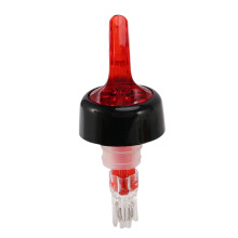 6 Pcs Measure Liquor Pourer,Plastic Measured Liquor Pourer Measuring Chamber Pourer Pour Spout Stopper for Liquor Wine