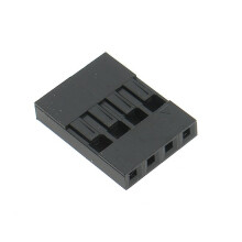 STIK TIL GOLDPIN 10 STK. BLS-04 4PIN RAST-2,54 mm 250V