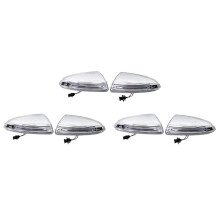 6x Auto Sinistra + Destra LED Specchietto Retrovisore Indicatore di Direzione per - Viano VITO W639 W204 S204 A2048200721 A2048200821