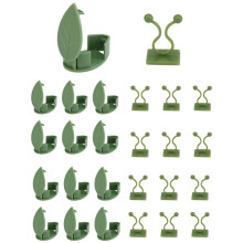 120 Pezzi Clip da Parete per Piante di Vite Clip per Piante Rampicanti di Supporto per Piante di Vite Invisibile Clip per Viti per Piante Clip per