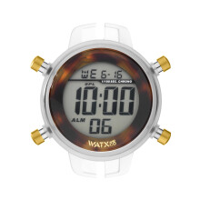 WATXANDCO RWA1062 rannekello. Laatikko, ruskea. Naisten.