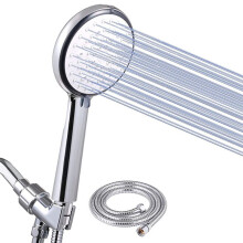 Soffione Doccia con Tubo Flessibile 1,5 M, Doccetta, 6 Tipi di Getto Modello, Soffioni Doccia Ad Alta Pressione, Soffione Doccia un Pioggia, Soffione