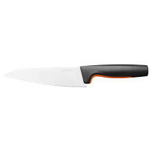 Faca de Chef Fiskars, Forma Funcional, Comprimento Total: 29 cm, Aço Inoxidável Japonês-Plástico, 1057535