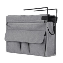 Desktop Hanging Storage Bag Magazine and Document Storage Bag Office Side Storage Bag