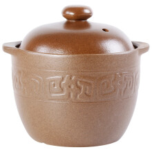 Casseruola Tazza da Stufato nel Gres per Uso Domestico Tazza da Minestra nel Ceramica Piccola al Vapore Cibo Ciotola per Nido D'Uccello con Manico