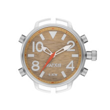 WATXANDCO RWA3709 rannekello. LAATIKKO, ruskea. Unisex.