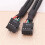 2X Mainboard USB 9PIN Female to Female Internal Cable USB2.0 Internal Mainboard Header Cable 7