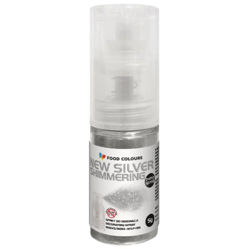 SILVER Spiseligt madpulver med pumpe 5g