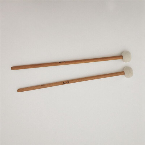3 Pair  Mallets Drumsticks Drum Sticks with Wood Handle for Percussion Instrument Accessories