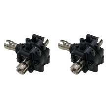 2X Front Gearbox Gear Box with Gear for XLF X03 X04 X03A X04A X-03 X-04 X05 X06 F10 F19 1/10 RC Car Spare Parts