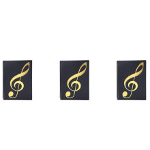 3X Sheet Music Folder, 60 Pages, Sheet Music/Holder,Fits Letter Size A4, Writable & Detachable Choir Folder (Black)