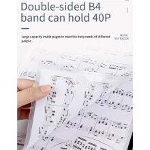 Pasta de Partituras, Pasta de MúSicas, Adequada para Tocar Piano e Qualquer OcasiãO em Que Partituras Sejam NecessáRias