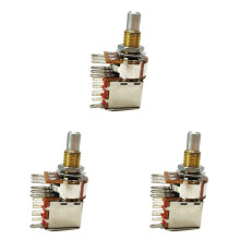 3X Potentiometer Push Pull Guitar Control Pot Electric Guitar Tone Volume Parts B250K