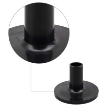 32St Cymbalhylsor 38X26Mm Svarta Trumcymbalhylsor ErsäTtning för Hylltrumset