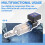 Digital Air Compressor Regulator, 1/4in Thread Compressed Filter Pressure Display Meter Oil Water Separator 3