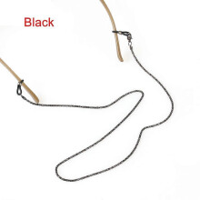 (Eyeglass chain) Fashion Rimless Sunglasses for Women Men Trendy Retro Frameless Rectangle Sun Glasses Shades Summer Travel UV400 Eyewear