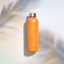 CRYSTALLOVE Peach Fuzz termisk vandflaske 500ml - Limited Edition