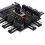 2X Multi Way Splitter Cooler Ventola di Raffreddamento Hub PC Computer  da 1 A 8 Pin 12V Power Socket PCB Adapter 8