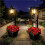 2Pack Solar Lamp Post Light with Planter Outdoor Waterproof Garden Path Decor 6