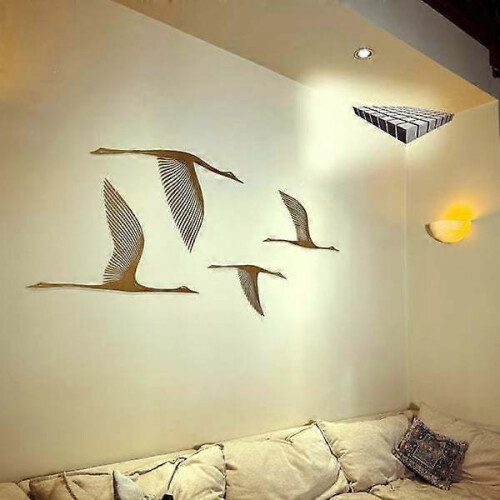 (C) Transform Your Space with 3D Optical Illusion Wallpaper-A 1