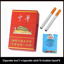 (B) Cigarette Shape Blowing Bubble Ball, Holiday Gifts, Children's Toys-A