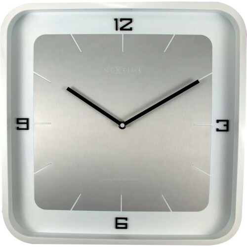 NEXTIME 3518WI. SEINÄKELLO, valkoinen. Unisex.