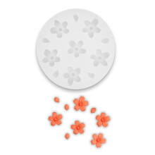 Silikoneform - blomster RS1-599
