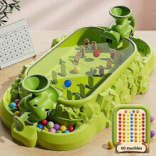 (60 Marbles) Children's Fighting Games, Toys, Vegetables, Pinball Shooting, Parent-child Games, Table Party Games