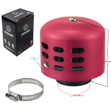 Konisk luftfilter, lilla, diameter 34 mm