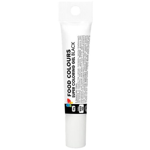 Gelfarve Sort 20g - Tube
