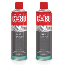 CX80 TARRANPOISTAJA Nestesuihke tarrojen ja liimojen poistamiseen 500ml x2