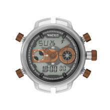WATXANDCO RWA2721 rannekello. LAATIKKO, harmaa. Unisex.
