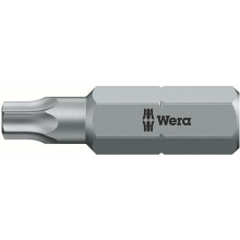 Wera 1/4" DIN3126C6.3 robust bit til Torx T15x25mm indvendige skruer
