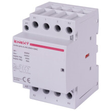 E.NEXT p005207 Modulær kontaktor PRO 4P 40A 4NO 230V AC