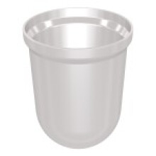 Plastikbørstebeholder