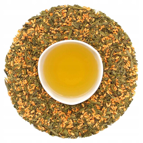 Genmaicha grøn te med ristede ris 1 kg