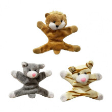 (D) A Set of 3 Plush Refrigerator Stickers for Home Office Decoration-A