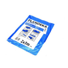 LET presenning 2x3m (blå) vægt 55g/m2