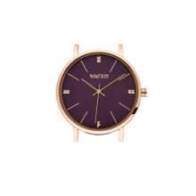 WATXANDCO WXCA3023 rannekello. Laatikko, ruskea. Naisten.