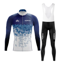Conjunto de Ciclismo para Hombre Ropa Deportiva de Bicicleta con Badana de Gel Azul XL — ropa ciclismo hombre