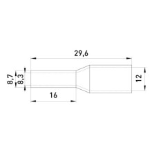 E.NEXT s3036056 Isoleret kabelmuffe 1x35mm2 16mm GRÅ (50 stk.)