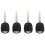 4X 2 BUTTON REMOTE KEY SHELL for  Yaris 1